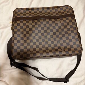 Louis Vuitton Brown Travel Bag